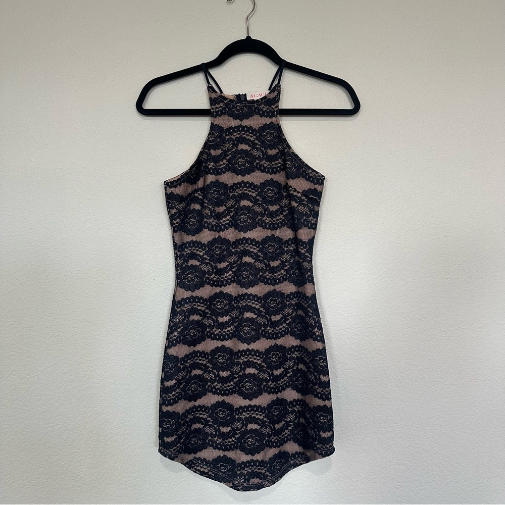 Lace, body con dress